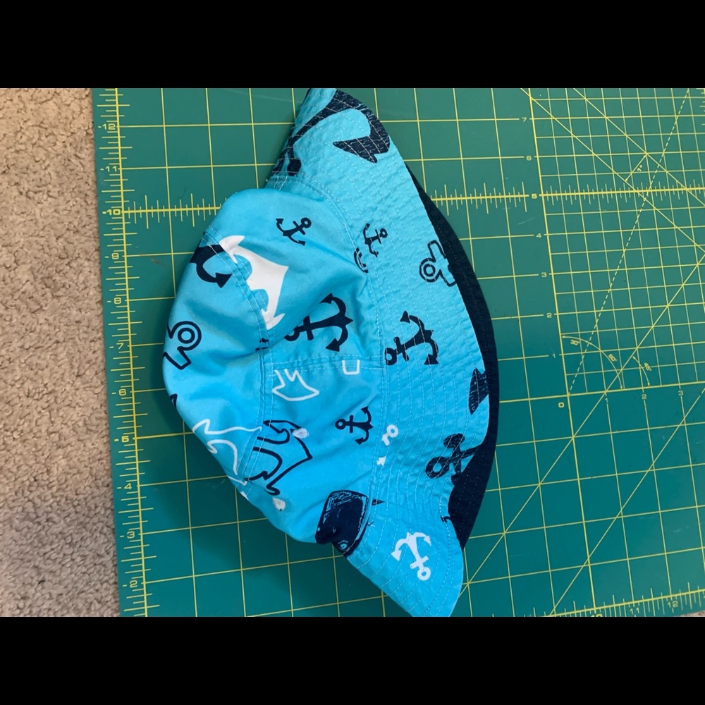 Toddler bucket hat sun hat-reversible